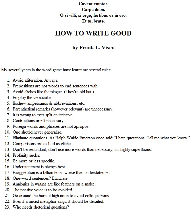 How to write a report of a