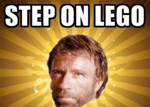 Who knew that removing the bottom half of Chuck Norris ...