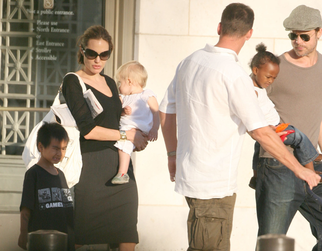 brad and angelina: 'we have no idea how many kids we've got'