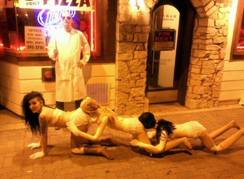 1. The Human Centipede. 
