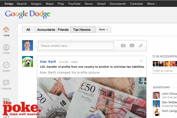 Google To Launch New Tax Dodging Social Network - The Poke