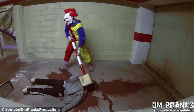 ‘Killer Clown’ Is The Most Terrifying Prank You’ll See Today - The Poke
