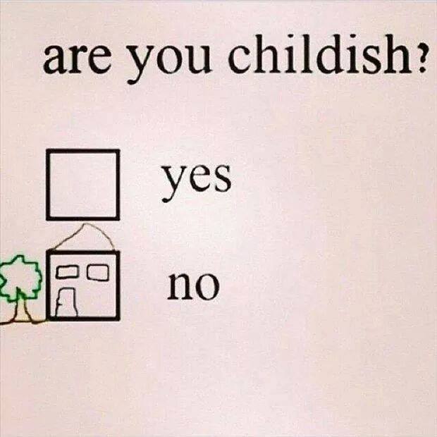 Are You Childish? The Poke