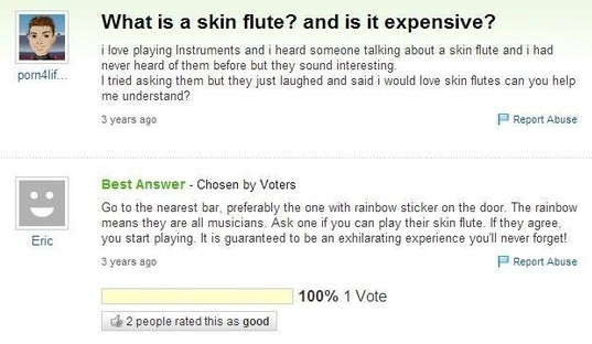 The best of Yahoo Answers The Poke