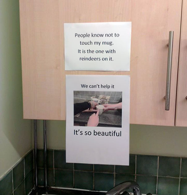 12 passive aggressive notes left in offices that are actually funny - The  Poke