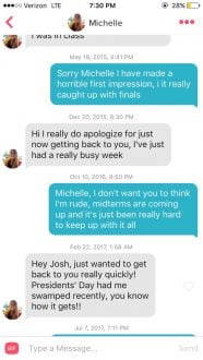 From missing tinder messages 28 Best