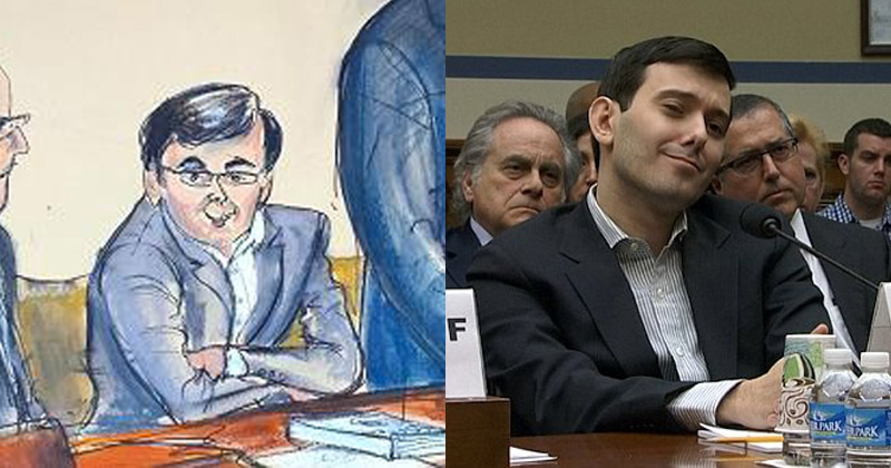 These Courtroom Artists Clearly Aren T Fans Of Martin Shkreli The Poke