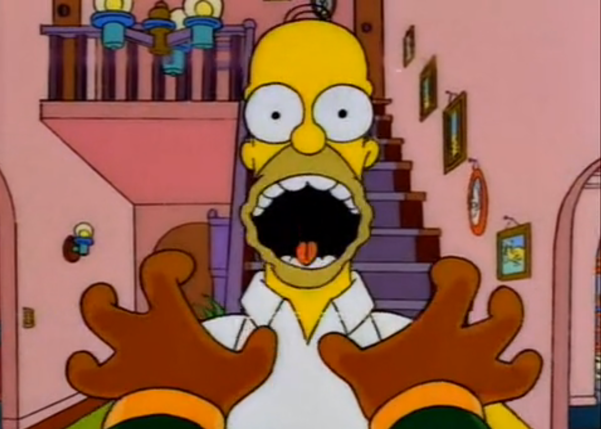 Is There Anything More Cursed Than Front Facing Simpsons Characters The Pok...