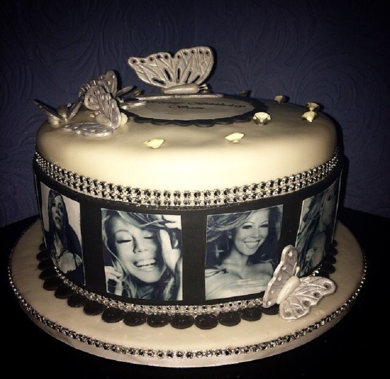 This may be the greatest "Mariah Carey" birthday cake of all time - The