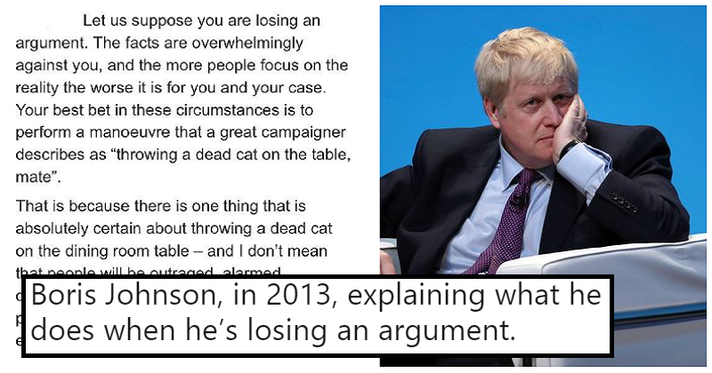 An old Boris Johnson quote might just explain his car-crash interviews -  The Poke
