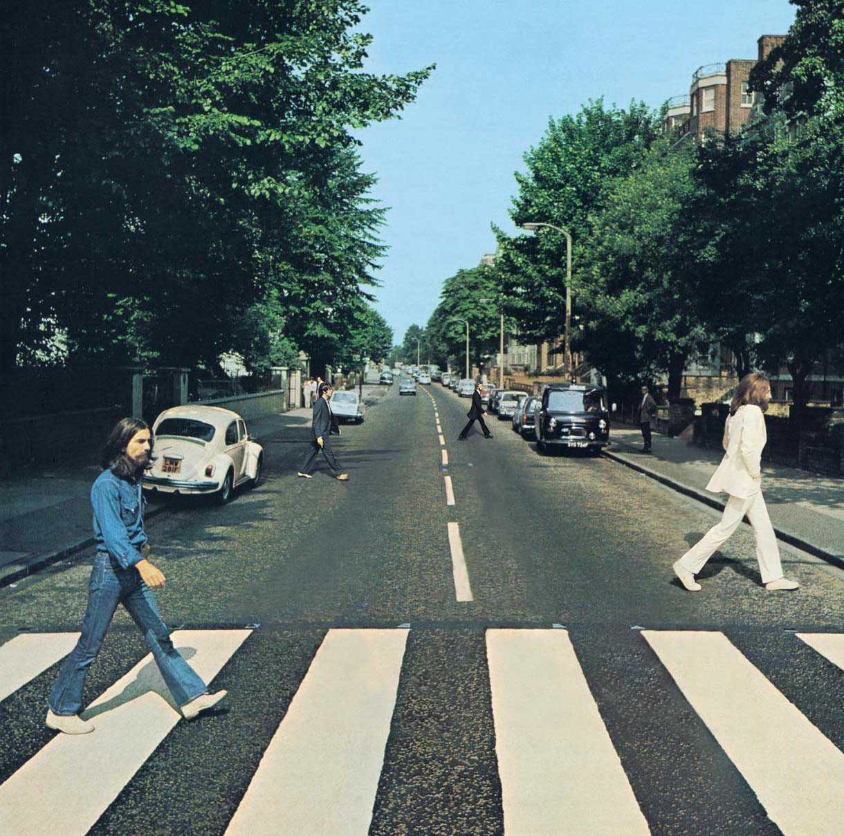 These ‘socially distanced’ classic album covers are very cleverly done and make their point perfectly