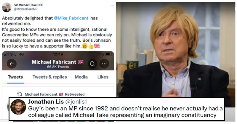 We can’t believe Michael Fabricant fell for this spoof MP – but he really did