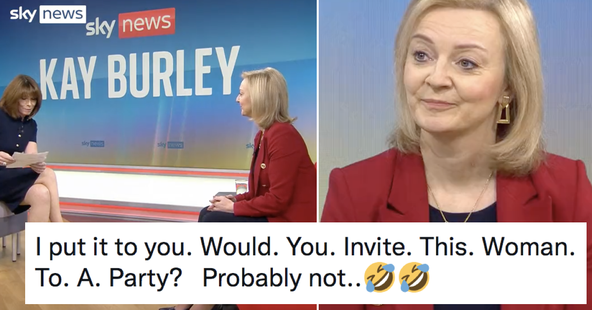 Liz Truss’s robotic denial she went to any Downing St parties is hilariously hypnotic