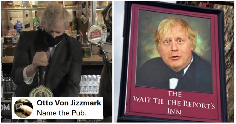 People have been suggesting Boris Johnson-themed pub names – cheers to these 21