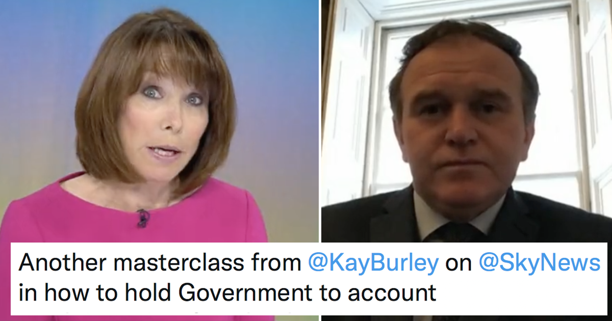 Kay Burley’s takedown of this Tory minister over Rishi Sunak’s tax millions is magnificently done - the poke