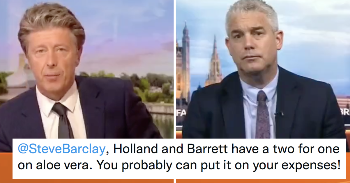 Charlie Stayt wasn’t taking any nonsense about Boris Johnson today and people loved it