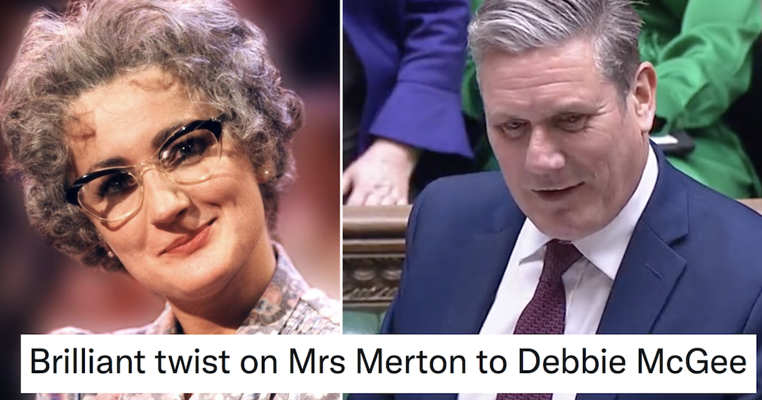 Keir Starmer channeled Mrs Merton to take down Boris Johnson and people loved it