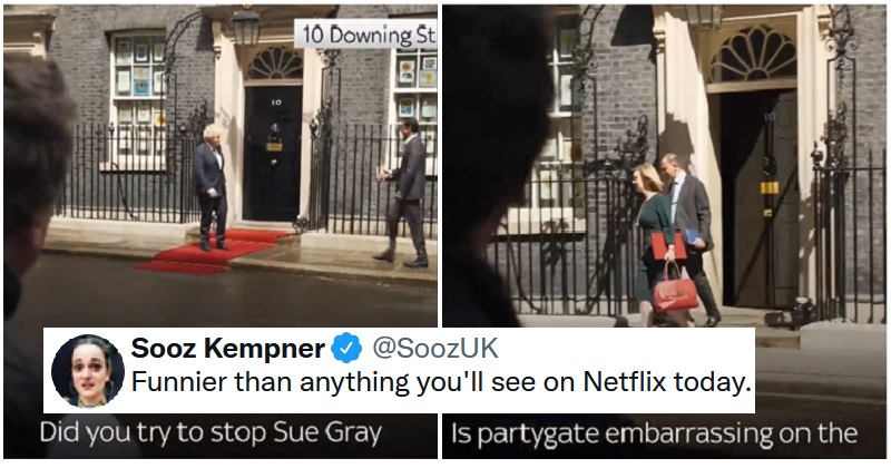 This Sky reporter’s brutally targeted questions showed everyone how to handle Downing Street
