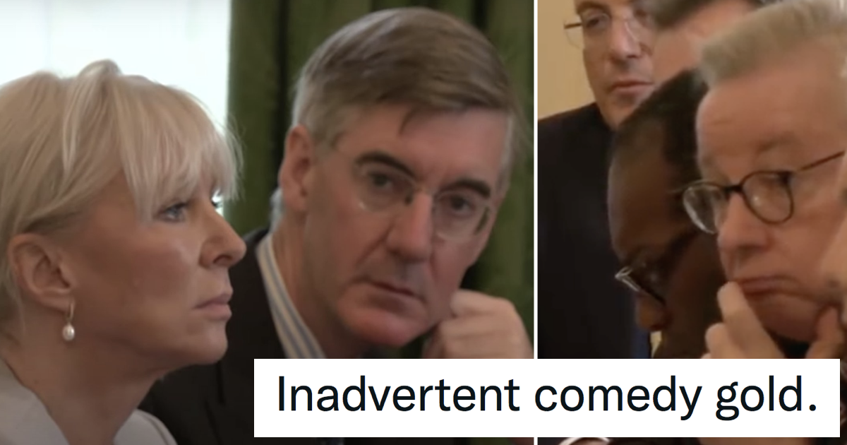 The miserable expressions in Cabinet is making everyone’s day better