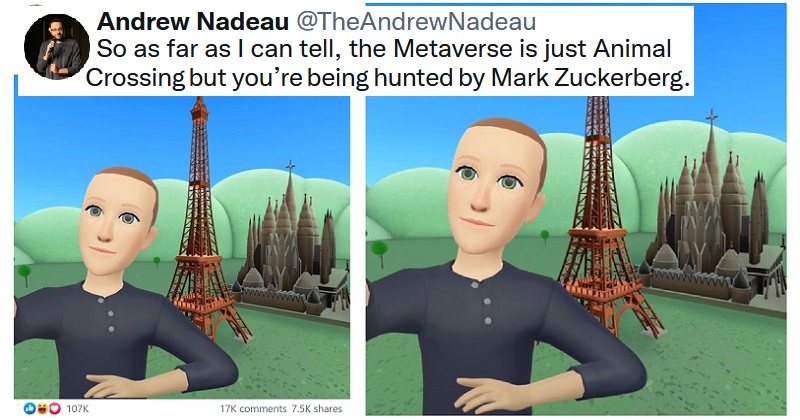 Mark Zuckerberg’s latest Metaverse post was mercilessly and hilariously ripped for its graphics