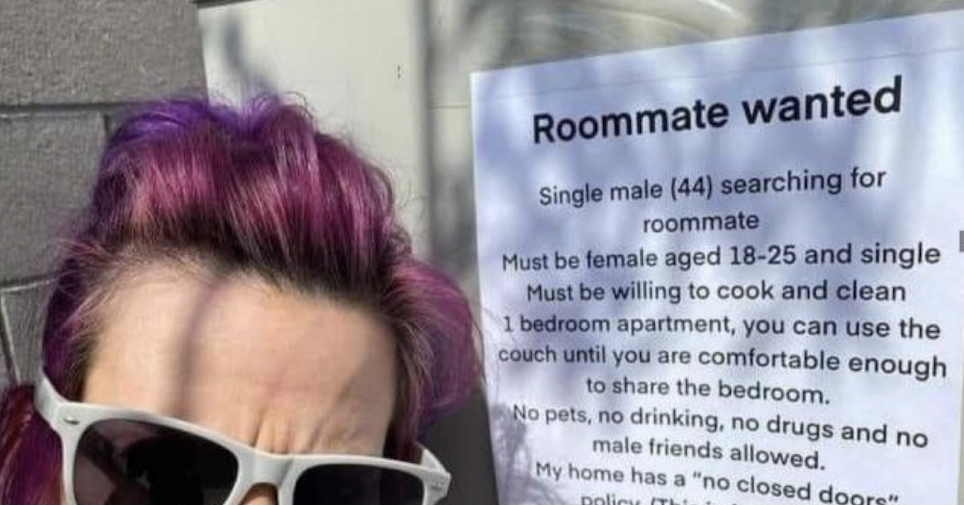 This eye-opening ‘ad for a roommate’ poses so many questions we don’t know where to start