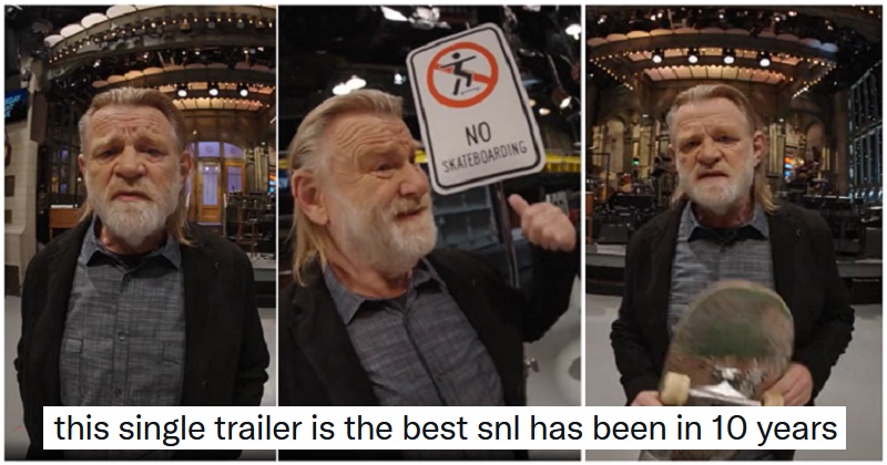 Brendan Gleeson’s SNL trailer might be the greatest of all time
