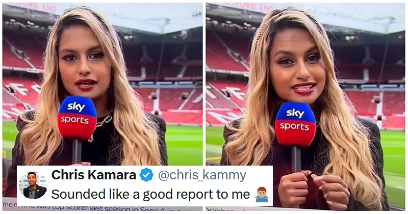 This Sky Sports reporter might be a little involved after her NSFW live report

 | Pro IQRA News
